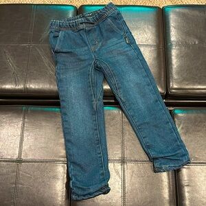 Silver Jeans Co., boys, size 5, blue, fleece lined